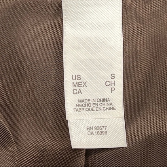 SMALL VINTAGE 90s LAMBSKIN LEATHER JACKET LIZ CLAIBORNE BUTTON CLOSURE - Picture 11 of 12